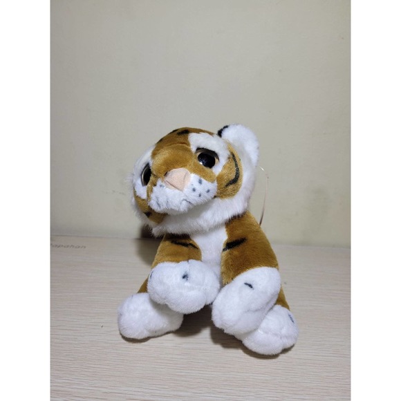 Fiesta Cutie Cubs Tiger Plush sitting bean bag 7" - Picture 1 of 6